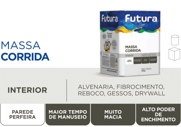 MASSA CORRIDA - FUTURA - LA