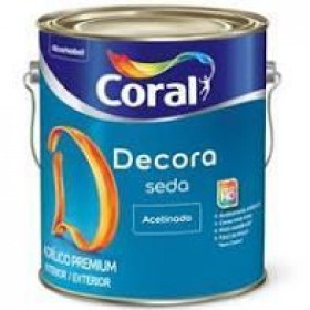 DECORA SEDA BRANCO - CORAL - GL
