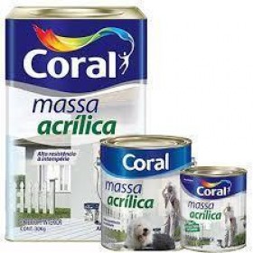 MASSA ACRILICA - CORAL - LA