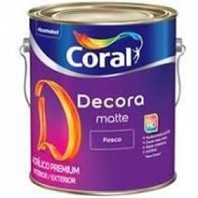 DECORA FOSCO BRANCO - CORAL - GL